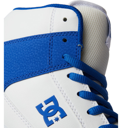 Blue / Blue / White Men DC Shoes Manteca 4 Hi Sneakers | DC-7395621