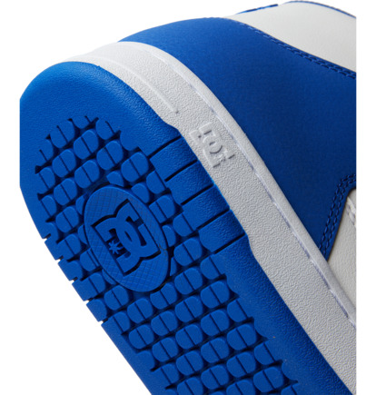 Blue / Blue / White Men DC Shoes Manteca 4 Hi Sneakers | DC-7395621