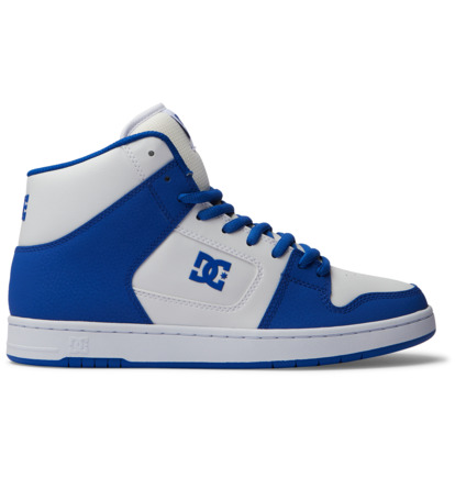 Blue / Blue / White Men DC Shoes Manteca 4 Hi Sneakers | DC-7395621