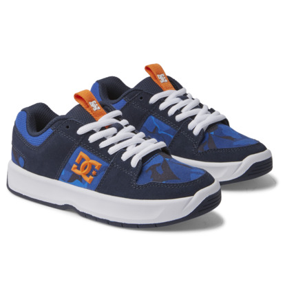 Blue / Orange Kids' DC Shoes Lynx Zero Skate Shoes | DC-9354218