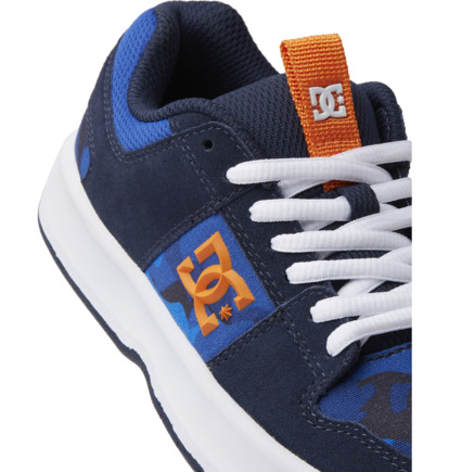 Blue / Orange Kids' DC Shoes Lynx Zero Skate Shoes | DC-9354218