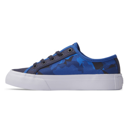 Blue / Orange Kids' DC Shoes Manual Skate Shoes | DC-9216308