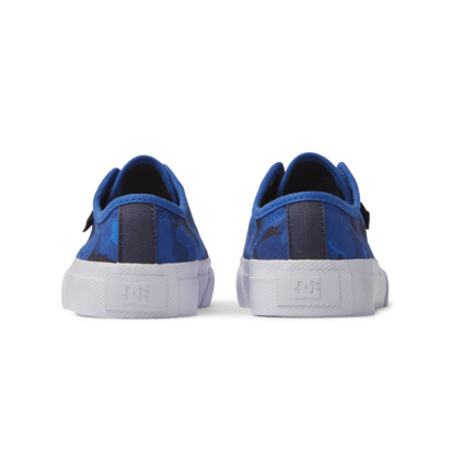 Blue / Orange Kids' DC Shoes Manual Skate Shoes | DC-9216308