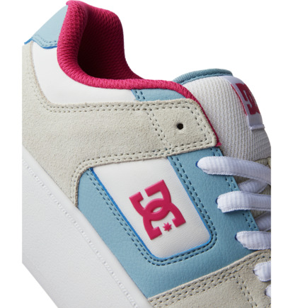 Blue / Pink Women DC Shoes Manteca 4 Platform Sneakers | DC-6250734