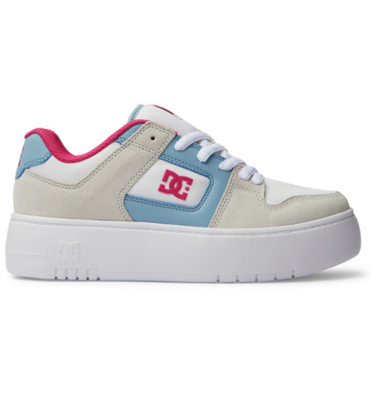 Blue / Pink Women DC Shoes Manteca 4 Platform Sneakers | DC-6250734