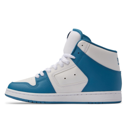 Blue / White Women DC Shoes Manteca 4 Hi Sneakers | DC-9476012