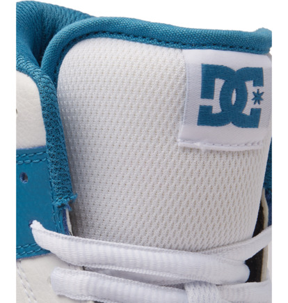 Blue / White Women DC Shoes Manteca 4 Hi Sneakers | DC-9476012