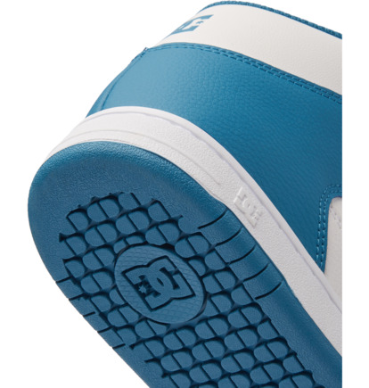 Blue / White Women DC Shoes Manteca 4 Hi Sneakers | DC-9476012