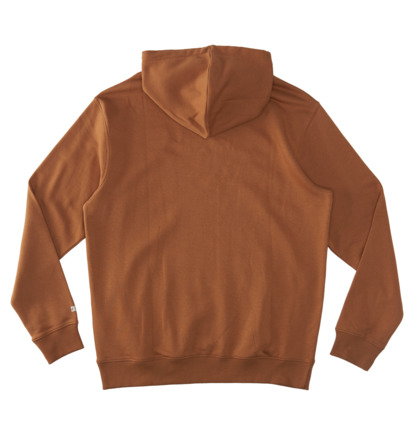 Brown Men DC Shoes Baseline Ph Hoodie | DC-4763512