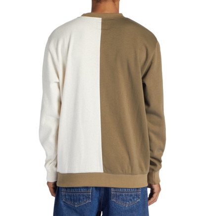 Brown Men DC Shoes Baseline Sweatshirts | DC-2143706