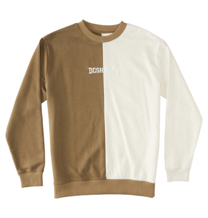 Brown Men DC Shoes Baseline Sweatshirts | DC-2143706