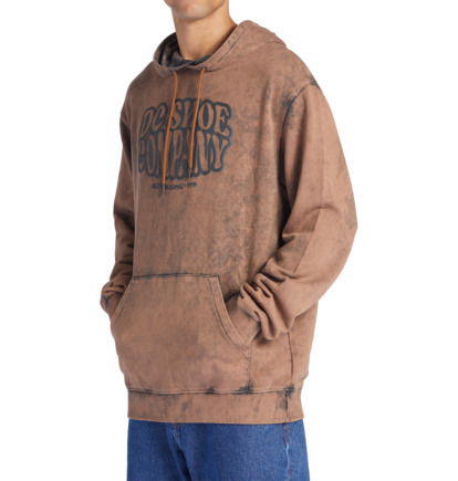 Brown Men DC Shoes Contour Hoodie | DC-5289360