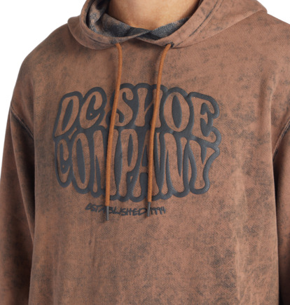 Brown Men DC Shoes Contour Hoodie | DC-5289360