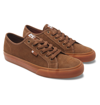 Brown Men DC Shoes Manual Le Skate Shoes | DC-1845206