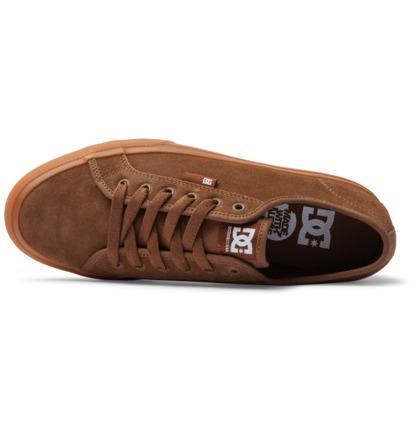 Brown Men DC Shoes Manual Le Skate Shoes | DC-1845206