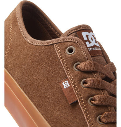 Brown Men DC Shoes Manual Le Skate Shoes | DC-1845206