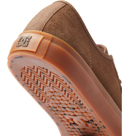 Brown Men DC Shoes Manual Le Skate Shoes | DC-1845206