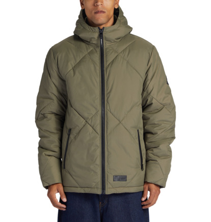 Brown Men DC Shoes Passage Puffer Jackets | DC-0639278