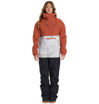 Brown Women DC Shoes Chalet Technical Snowboard Jackets | DC-8601425