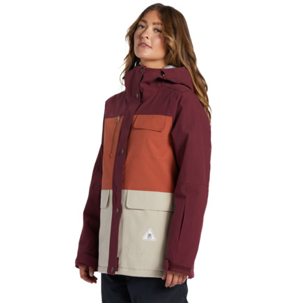 Brown Women DC Shoes Liberate Technical Snowboard Jackets | DC-1405687