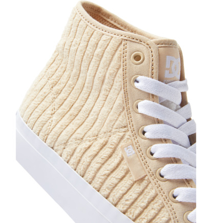 Brown Women DC Shoes Manual Hi High-Top Sneakers | DC-4560328