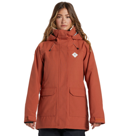 Brown Women DC Shoes Phoenix Parka Technical Snowboard Jackets | DC-5813607