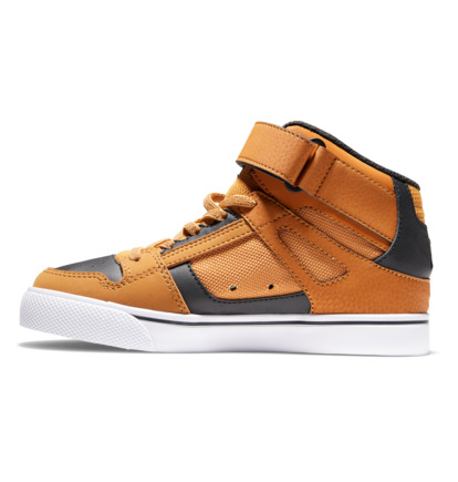 Brown / Black Kids' DC Shoes Pure High-Top EV Skate Shoes | DC-3154972