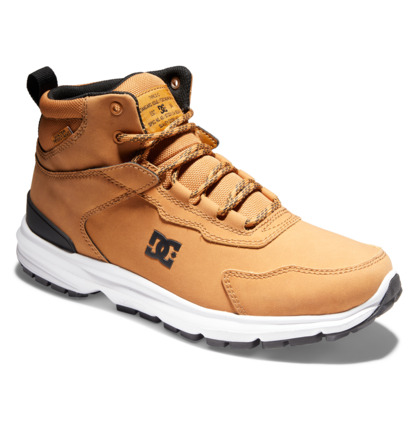 Brown / Black Men DC Shoes Mutiny Water Resistant Leather Winter Boots | DC-2197608