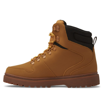 Brown / Black Men DC Shoes Peary Tr Leather Winter Boots | DC-9420876