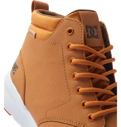 Brown / Coffee Men DC Shoes Mason 2 Water Resistant Leather Winter Boots | DC-2198670