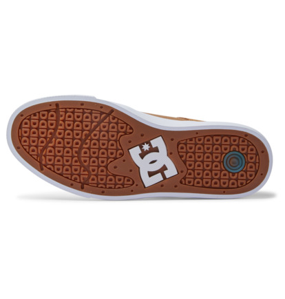 Brown / Yellow Men DC Shoes Teknic S Skate Shoes | DC-2378490