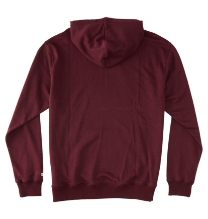 Burgundy Men DC Shoes Baseline Ph Hoodie | DC-6748513