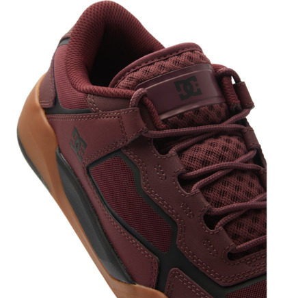 Burgundy Men DC Shoes DC Metric Skate Shoes | DC-6971025