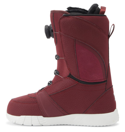 Burgundy / Black Women DC Shoes Lotus BOA® Snowboard Boots | DC-0392841