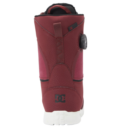 Burgundy / Black Women DC Shoes Lotus BOA® Snowboard Boots | DC-0392841