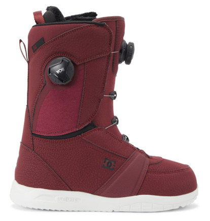 Burgundy / Black Women DC Shoes Lotus BOA® Snowboard Boots | DC-0392841