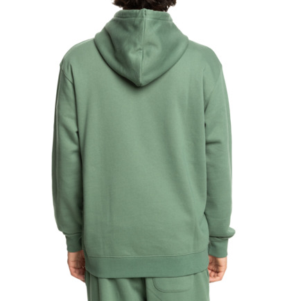 Dark Green Men DC Shoes In Between Pullover Hoodie | DC-9142356