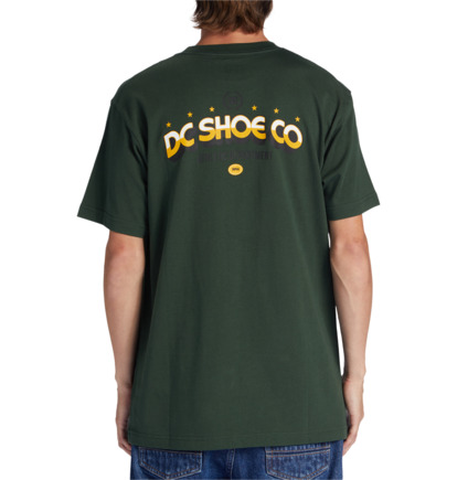 Dark Green Men DC Shoes Lifes Changing T-Shirt | DC-6789105