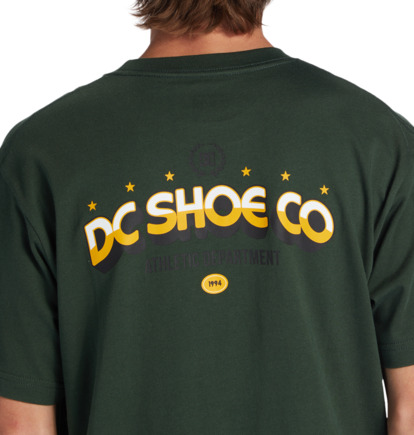 Dark Green Men DC Shoes Lifes Changing T-Shirt | DC-6789105