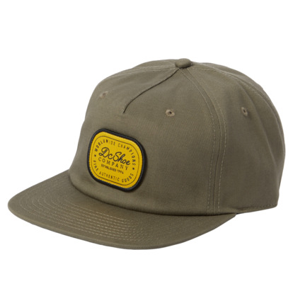 Dark Green Men DC Shoes Loader Strapback Cap | DC-4157892