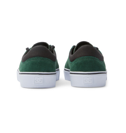 Dark Green Men DC Shoes Trase Suede Skate Shoes | DC-1574026