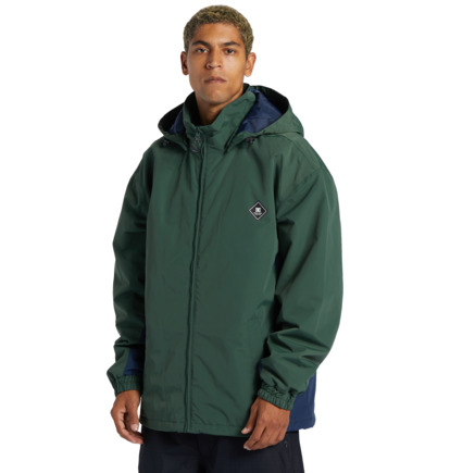 Dark Green Men DC Shoes Vista Technical Snowboard Jackets | DC-1368495