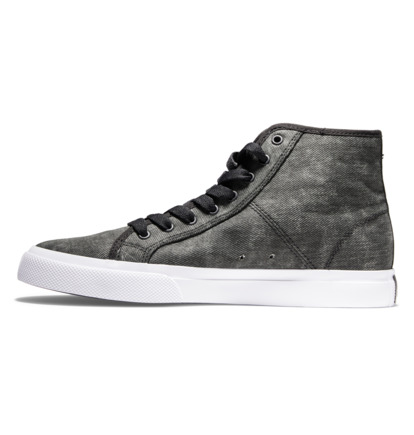 Dark Grey Men DC Shoes Manual High-Top Sneakers | DC-8257390