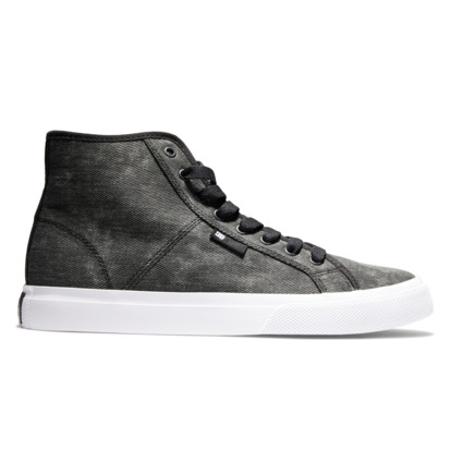 Dark Grey Men DC Shoes Manual High-Top Sneakers | DC-8257390