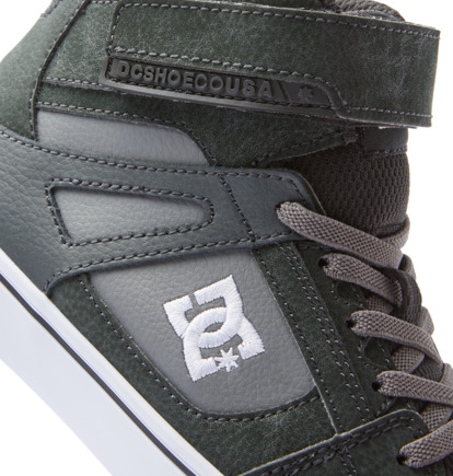 Dark Grey / Black Kids' DC Shoes Pure High-Top EV Skate Shoes | DC-9506871