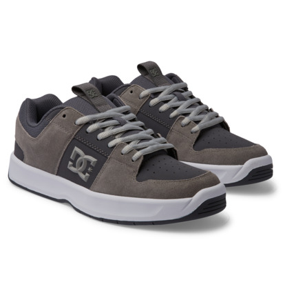 Dark Grey / White Men DC Shoes Lynx Zero Skate Shoes | DC-2346870