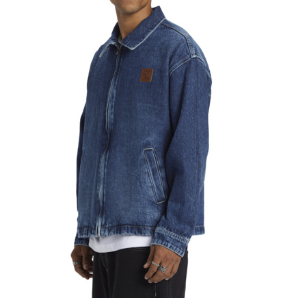 Dark Indigo Men DC Shoes Rebuild Jackets | DC-9028641