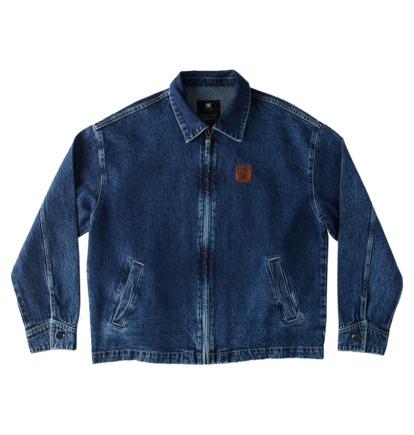 Dark Indigo Men DC Shoes Rebuild Jackets | DC-9028641