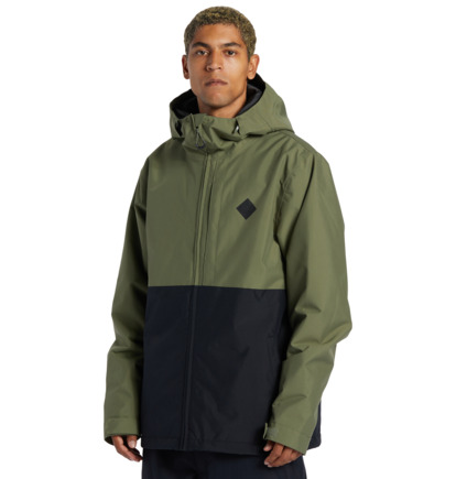 Green Men DC Shoes Basis Technical Snowboard Jackets | DC-4102785