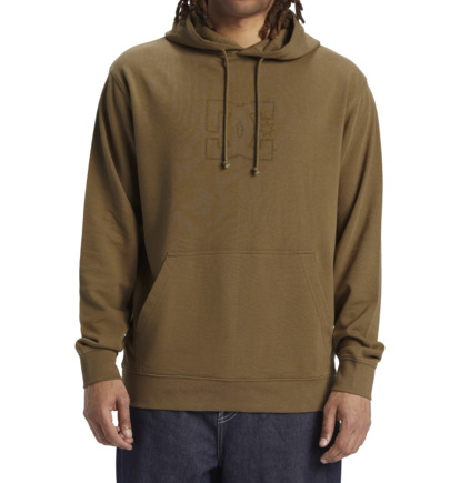 Green Men DC Shoes Highland Pullover Hoodie | DC-0531269